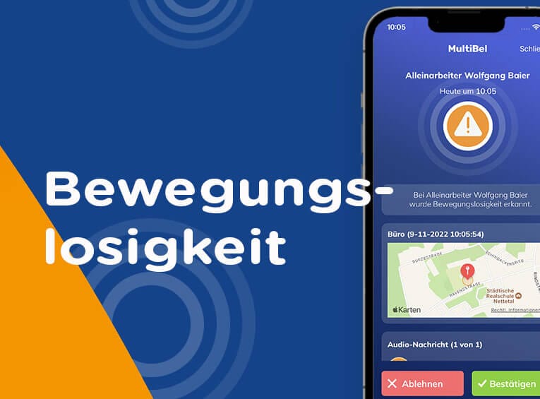 Bewegungslosigkeits-App