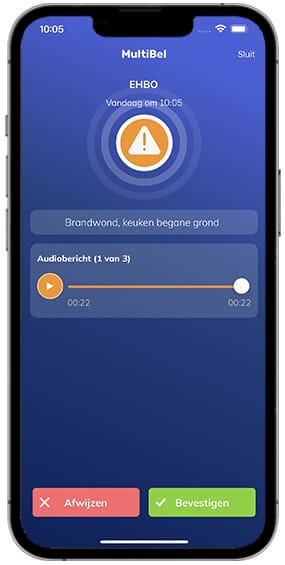 veiligheid EHBO alarm app