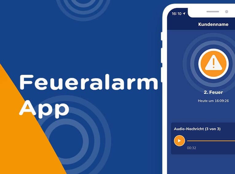 Feueralarm app DE 765 565 Brandmeldeanlage alarmweiterleitung