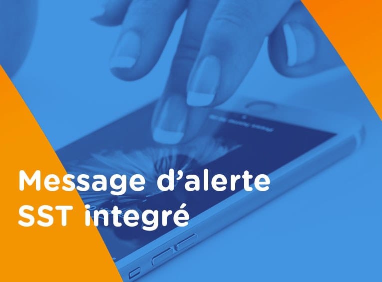 Message d’alerte