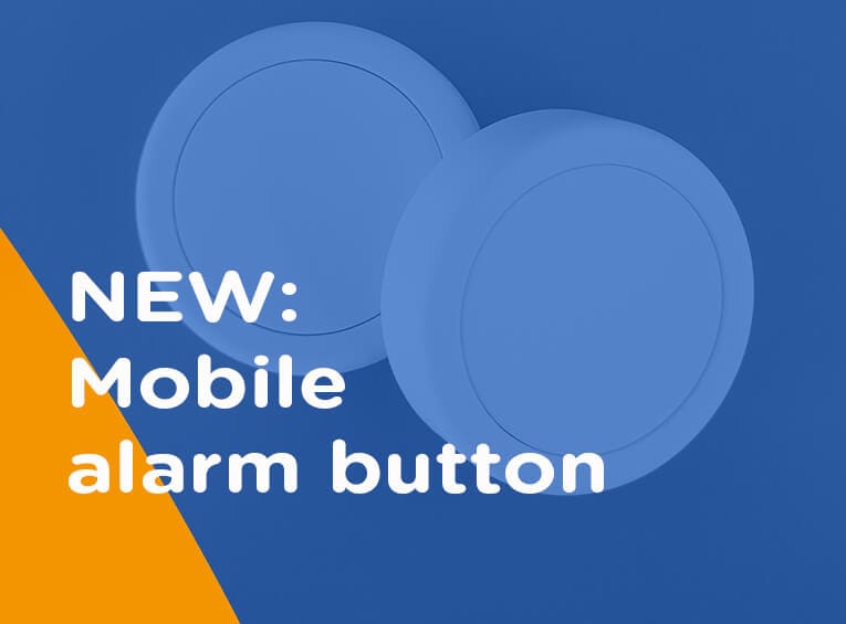 Mobile alarm button